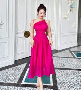 Đầm buckle cut eo sen JOVEN