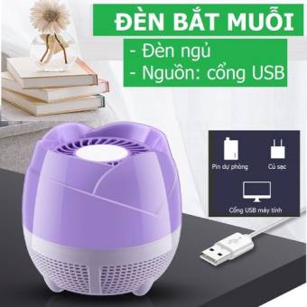 Đèn bắt muỗi hoa sen hiệu quả