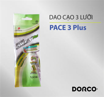 Dao cạo râu 3 lưỡi DORCO PACE 3 Plus