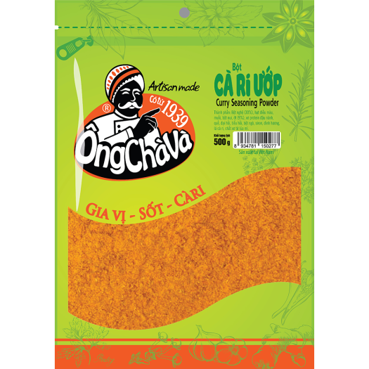 Bột Cà Ri Ướp ( Bột Cari) Ông Chà Và 500gram (Curry seasoning powder)