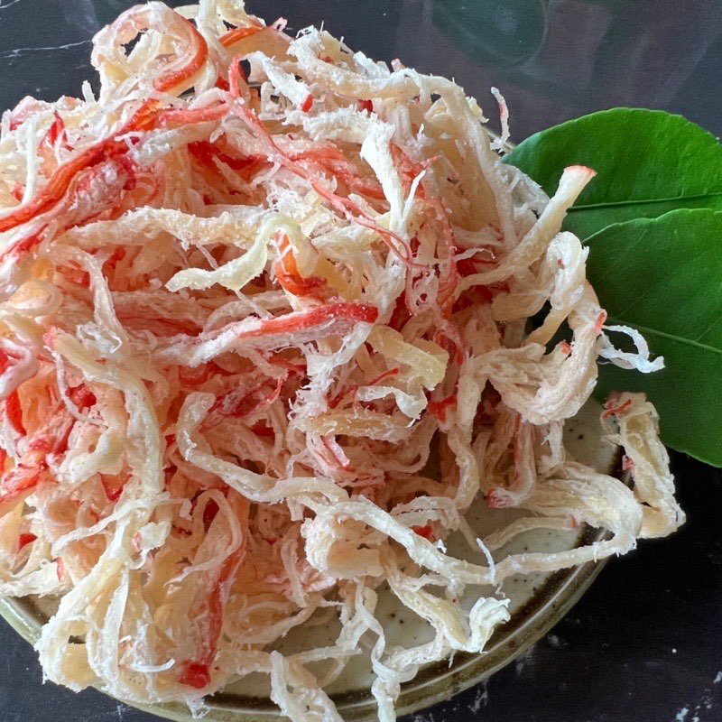 200g khô mực xé sợi hấp nước dừa hàng ngon loại ngon
