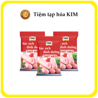 Xúc Xích Dinh Dưỡng Thịt Heo Ponnie Gói 105G