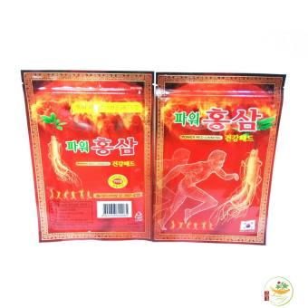 Cao Dán Hồng Sâm Power Đỏ Hàn Quốc. túi 20 miếng