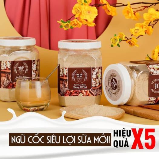Ngũ Cốc Lợi Sữa Bà An-Gồm hơn 20 Loại Hạt Đặc Biêt
