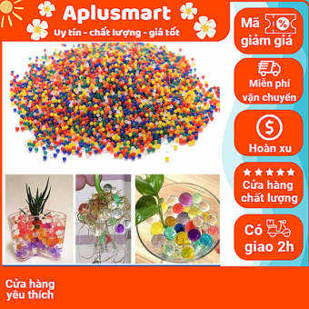 Hạt nở nhiều màu trong suốt  , Hạt nở nhiều màu sắc vui nhộn , Hạt nở màu sắc đồ chơi cho trẻ em , Hộp hạt nở to màu sắc trang trí kèm thú , Hạt nở trang trí cực đẹp nhiều màu , Aplusmart
