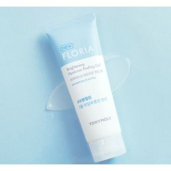Tẩy da chết trắng (sáng) da, dưỡng ẩm Tonymoly Floria Brightening Hyaluron Peeling Gel (mẫu mới)
