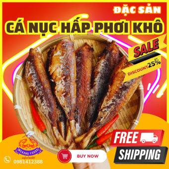 Cá nục hấp phơi khô lạt ngon hấp dẫn , món ngon đặc sản vùng biển Nha Trang SEAVINA FOODS