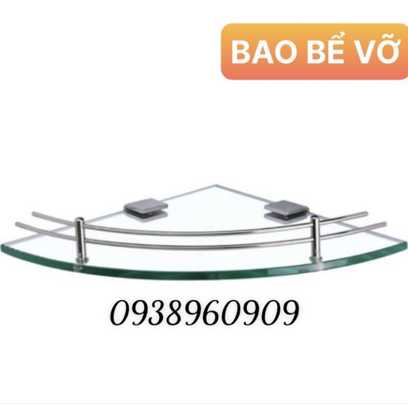 Kệ góc kính nhà tắm ?inox 304 cao cấp - kệ kính nhà tắm - kt: cm - mã sp: tp22/pe0036