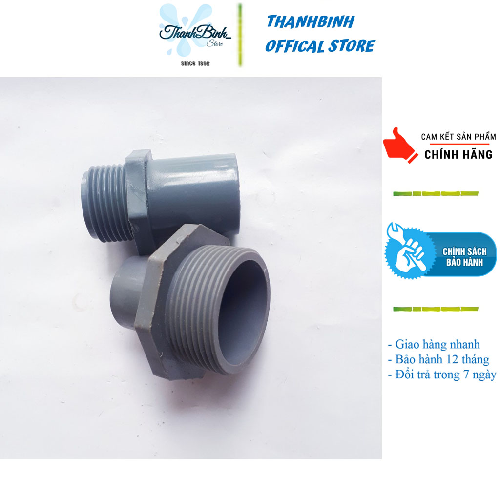 Ren thu/ ren ngoài lắp máy bơm nước pvc- asico/ hàng đẹp