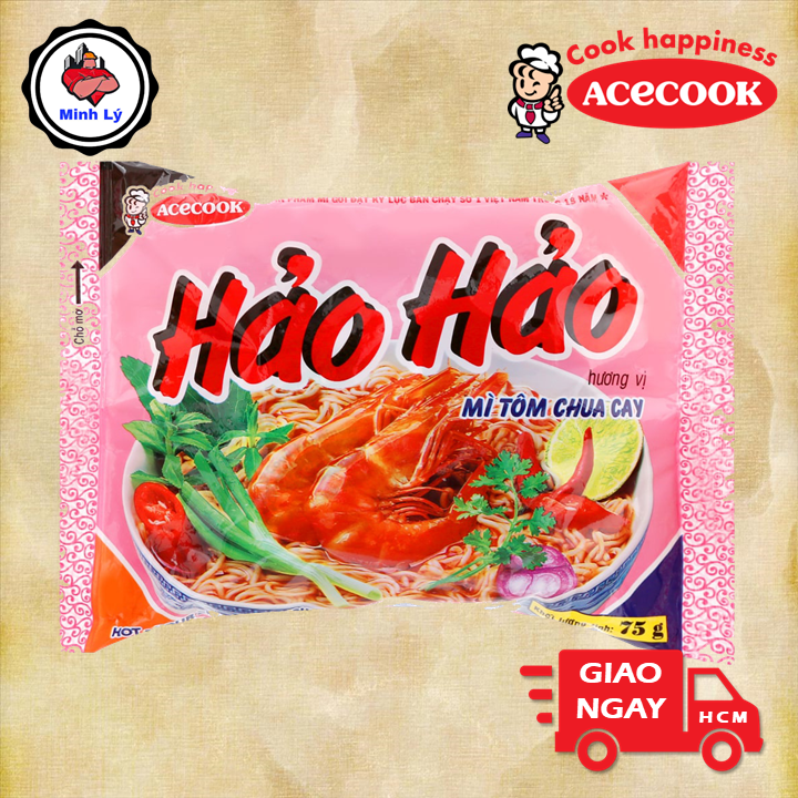 Mì hảo hảo tôm chua cay 1 gói 75g
