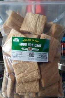 500G SƯỜN NON CHAY LOẠI DÀY  - Đồ Ăn Chay - Thực phẩm chay _  Nongsantinphat