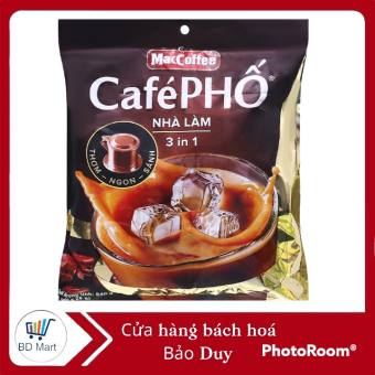 Cà phê hoà tan MacCoffee Café Phố nhà làm 3in1 840g