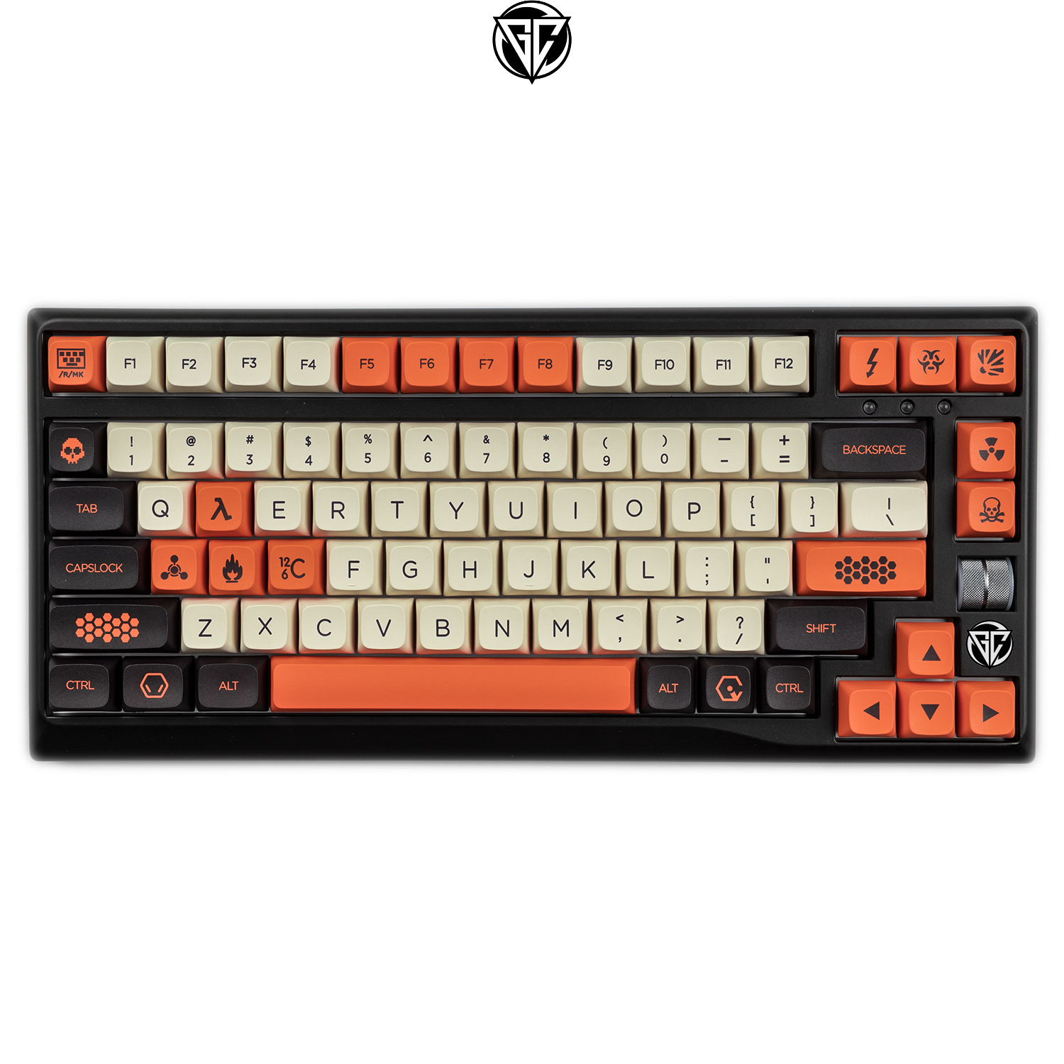 Keycap Carbon XDA 142 nút bàn phím cơ Thick PBT