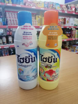 Thuốc tẩy trắng, tẩy màu quần áo Thái Lan 250ml - Nước tẩy Hygiene sạch các vết bẩn