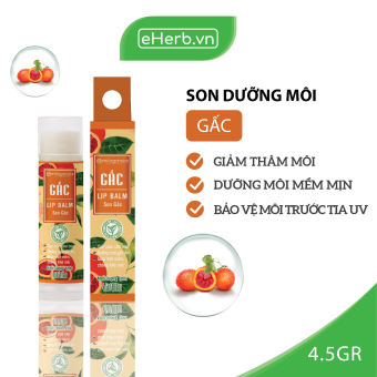 Son Dưỡng Môi Gấc Dưỡng Ẩm Giảm Thâm Môi MILAGANICS 4.5g (Cây)