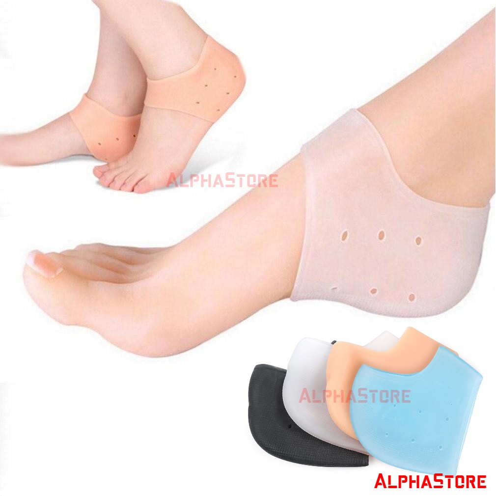 Cặp Lót Bọc Gót Chân Silicon SEBS Chống Mòn Gót - Lót Gót Êm Chân, Bảo Vệ Gót Chân, Chống Đau Chân, Xước Gót