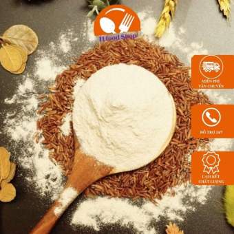 1kg Bột gạo Lứt đỏ (gạo Huyết rồng) rang xay nguyên chất 100% nhà làm