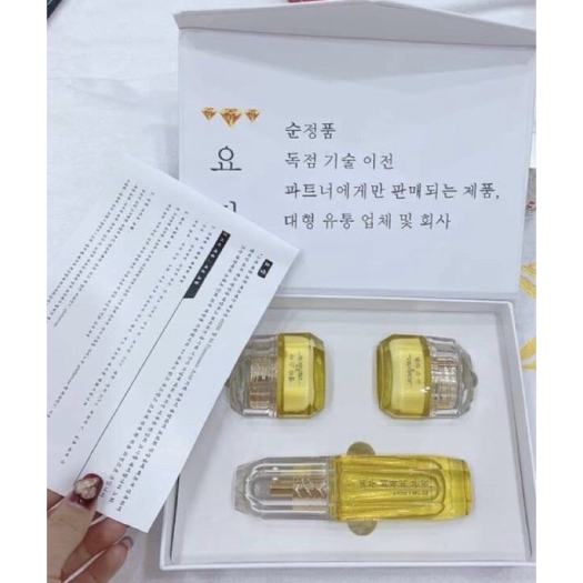 Bộ Noãn Thực Vật Hàn Quốc tái sinh xóa nám