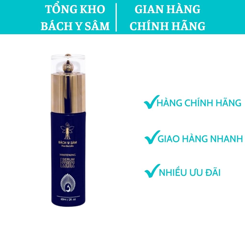 Serum trắng sáng da bách y sâm trắng da mờ nám tàn nhang 60ml