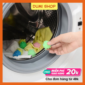 Combo 20 Bóng Giặt Nhím Cầu Gai Giặt Đồ Máy Giặt Giúp Làm Phẳng Quần Áo Không Nhăn Nhàu – Dumi Shop