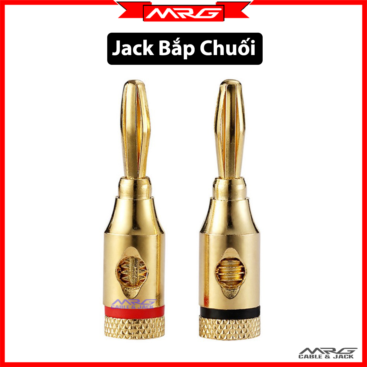 Jack Bắp Chuối Cắm Loa giá 1 cặp. | rắc loa giắc bắp chuối giắc loa jack loa bắp chuối giắc cắm loa jack cắm loa giắc hoa chuối