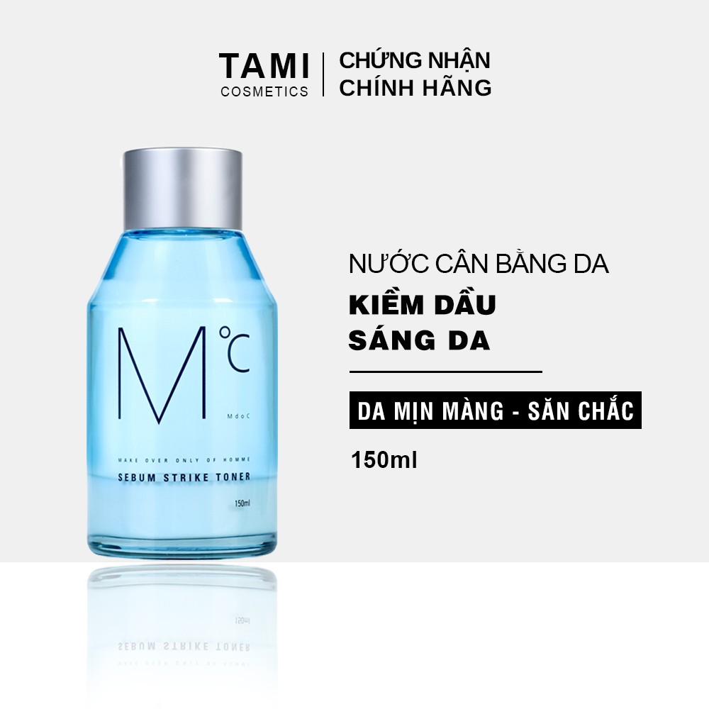 Nước cân bằng da dành cho nam MdoC Sebum Strike Toner Toner kiềm dầu  TM-MTN02