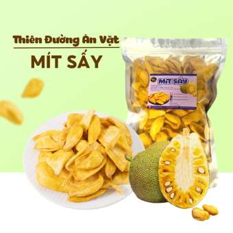 Mít sấy khô nguyên cánh 500g hàng xuất khẩu loại ngon, trái cây sấy với bạn bè và người thân Thiên Đường Ăn Vặt