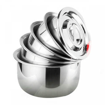 Bộ 8 nồi inox có xứng hấp