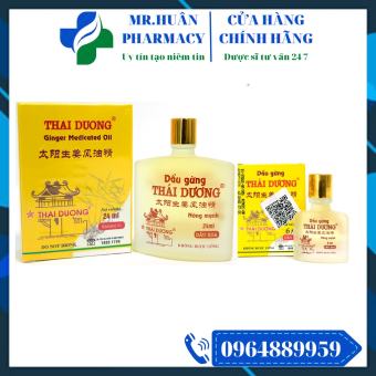 Dầu Gừng - Dầu nóng dùng xoa bóp