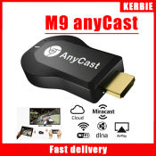 AnyCast M9 PLUS WiFi Dongle: Stream 1080P Display via HDMI