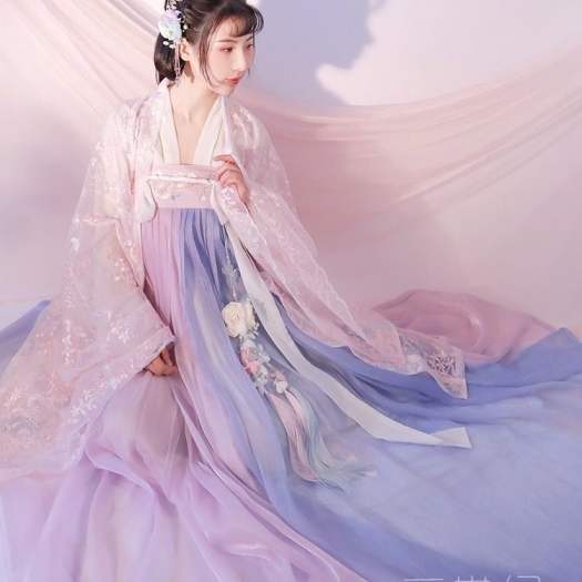 Trang Phục Nữ Sinh Trung Quốc Cổ Đại, Trang Phục Hóa Trang, Trang Phục Dân Tộc Hán Cổ Đại, Bộ Đồ Phong Cách Hoài Cổ Trung Quốc, Váy Cổ Tích Xuân Hè