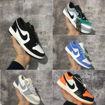 Giày thể thao JORDAN 1 cổ thấp các màu Hot trend nam nữ, Giày sneaker JD1 JODAN 1 các màu thấp cổ dễ phối đồ