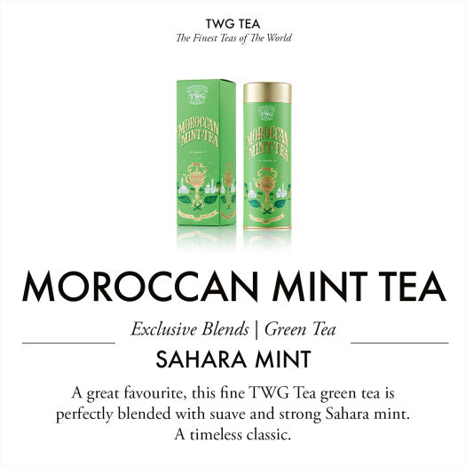 Trà TWG Tea - Moroccan Mint Tea (20g/100g) | Trà Xanh