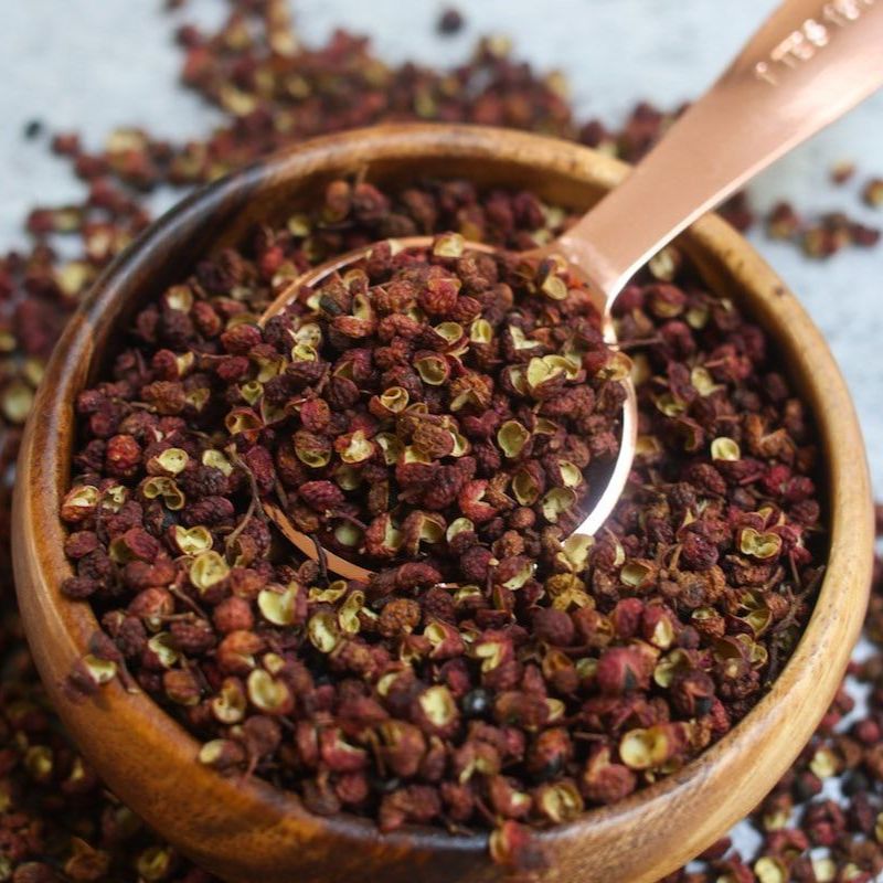 [100g-500g] Xuyên tiêu đỏ loại thường - Hạt tiêu Tứ Xuyên cay tê nấu lẩu, gia vị Trung Hoa