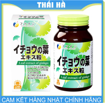 VIÊN UỐNG BỔ NÃO FINE GINKGO PLUS HỘP 400 VIÊN NHẬT BẢN
