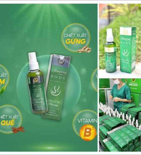 Xịt Tan mỡ Hana chính hãng - Slimming body Hana