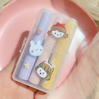 Set 3 Cây Son Thỏi HengFang Fresh Lip