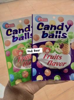 2goi kẹo gum vị trái cây hỗn hợp