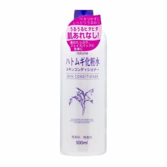 NƯỚC HOA HỒNG SE KHÍT LỖ CHÂN LÔNG HẠT Ý DĨ NHẬT NATURIE SKIN CONDITIONER  500ML