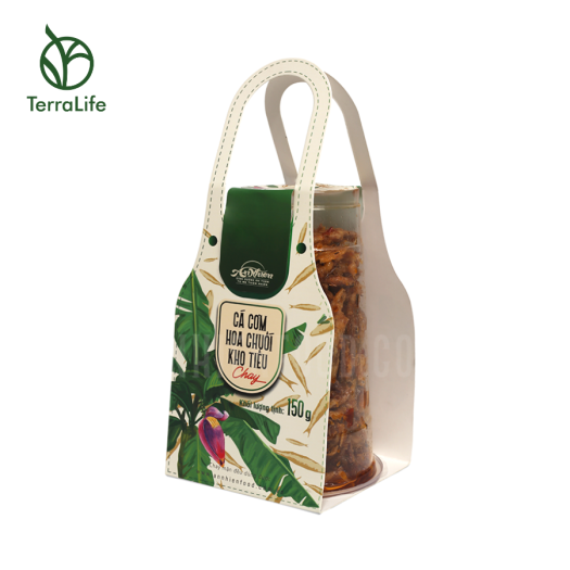 Cá Cơm Hoa Chuối Kho Tiêu Chay - An Nhiên Foods - Túi 150g