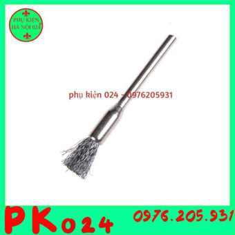 5 chổi đánh gỉ - Chổi Đánh Gỉ Trục 3mm Sợi Thép Chổi Chụm