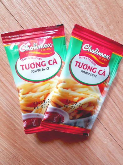 Tương cà, tương ớt Cholimex 10g (bịch 50 gói)