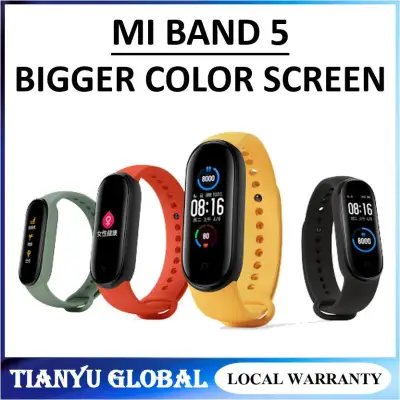 "Global Version" Xiaomi Mi Band 6 & MI Band 5 Smart Bracelet Blood Oxygen Fitness Tracker Heart Rate Monitor Bluetooth Smart Band (2)