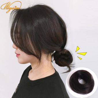 Búi Tóc Búi Tổng Hợp Búi Tóc Rối Thẳng Màu Nâu Đen Tự Nhiên Cho Phụ Nữ Và Trẻ Em Búi Tóc Búi