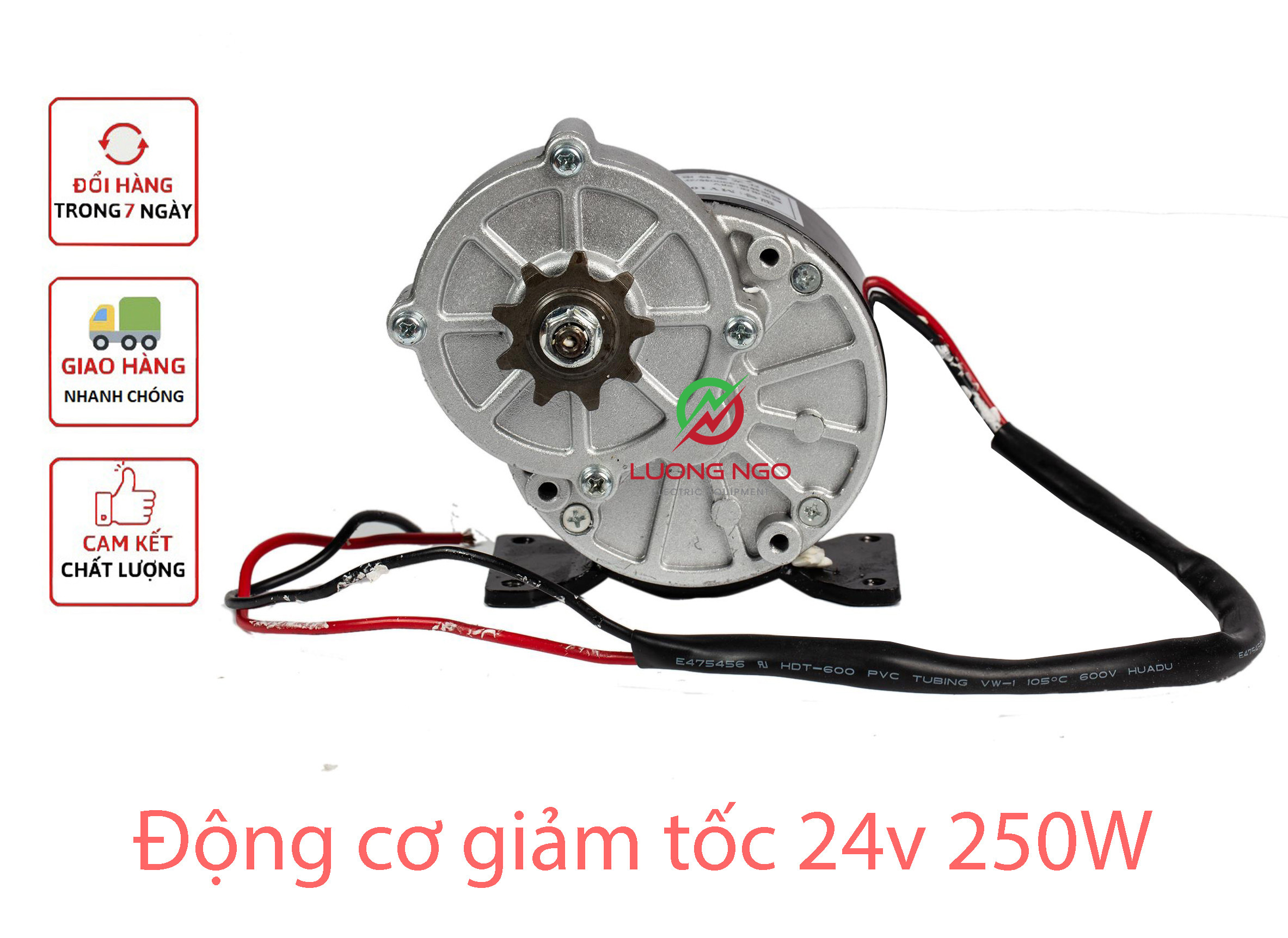 Motor giảm tốc 24v 250w