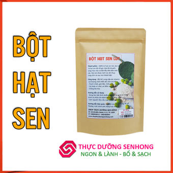 Bột hạt sen (200gr) Hạt sen lứt rang chín xay mịn