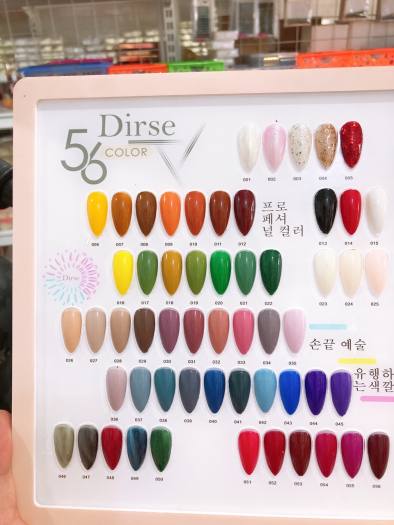 Sơn Dirse lẻ màu từ 41-56