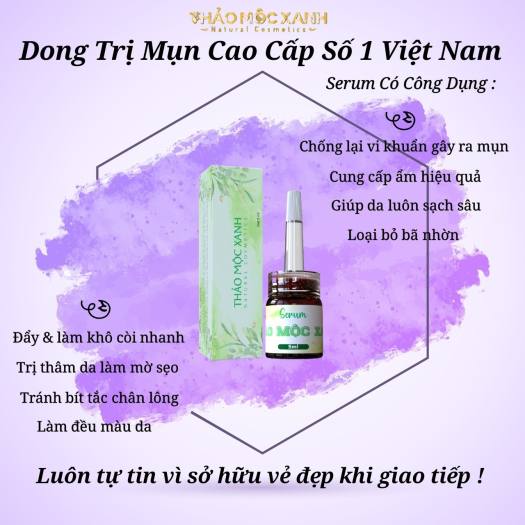 Trị Mụn THẢO MỘC XANH