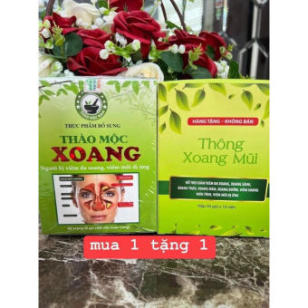 Thảo Mộc Xoang hỗ trợ viêm xoang Tặng Thông xoang mũi Thảo Mộc Nam