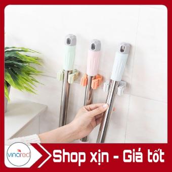 Bộ 2 dụng cụ kẹp cán chổi hít vào tường